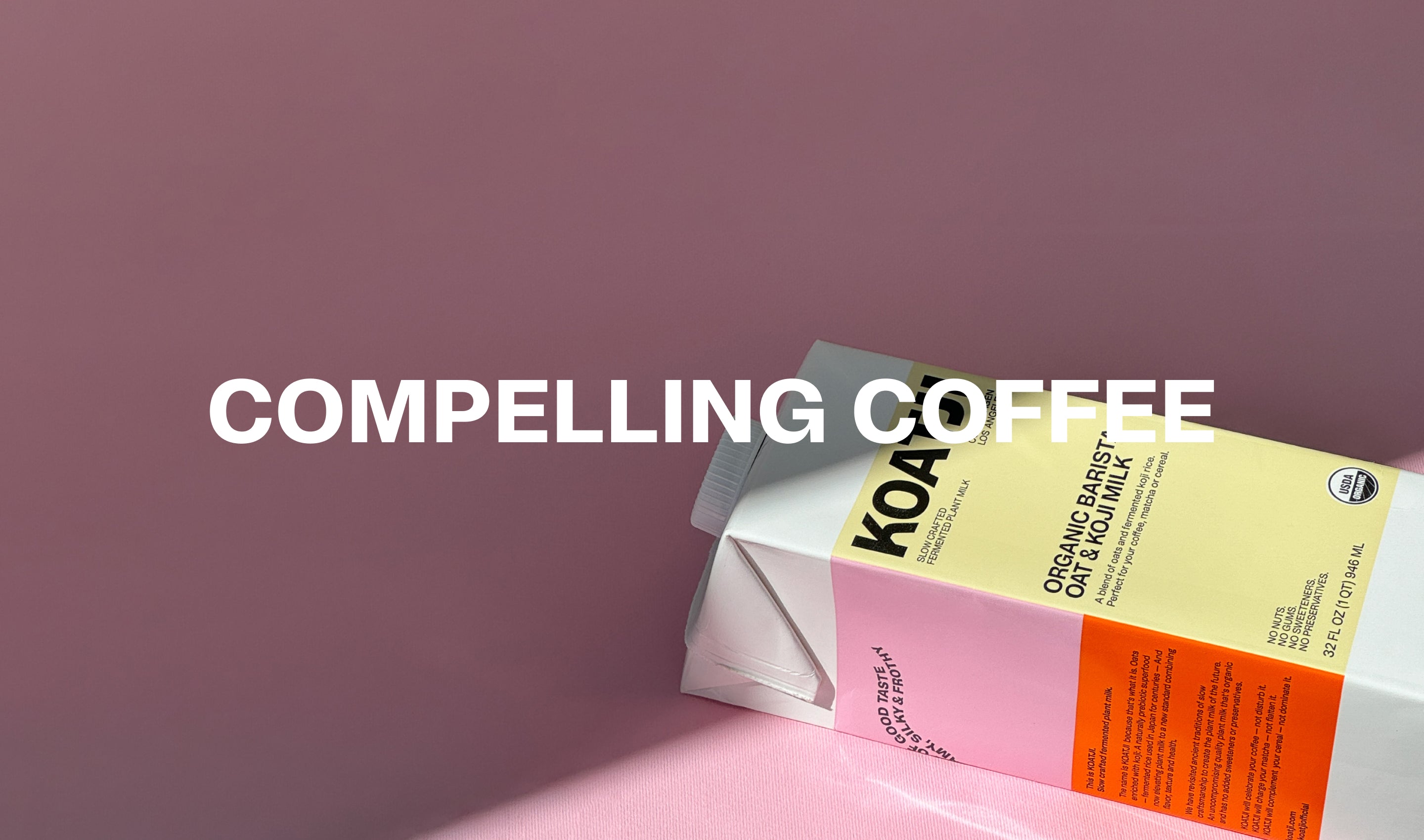 Compelling Coffee in Los Angeles | Koatji Retail Partner – KOATJI