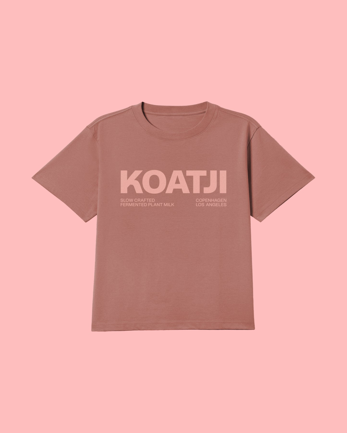 KOATJI T-Shirt - Faded Red / Pink